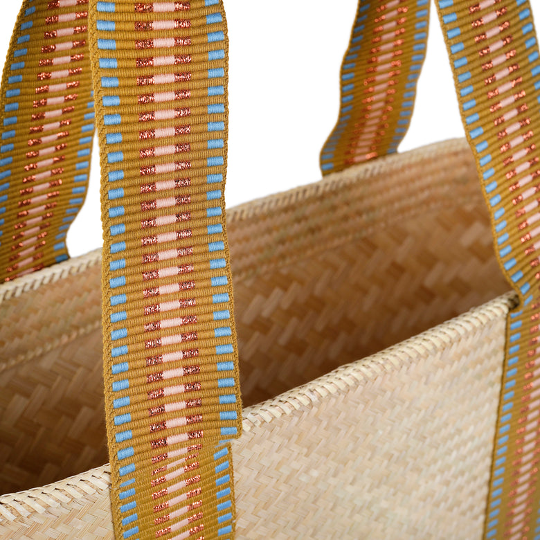 Mentawai Medium Bamboo Tote Bag