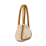 Negara Mini Raffia Gathered Tote