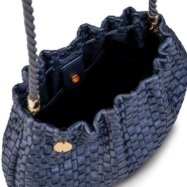 Wini Gathered Crossbody Clutch