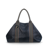 Saroka Leather Weekender Bag