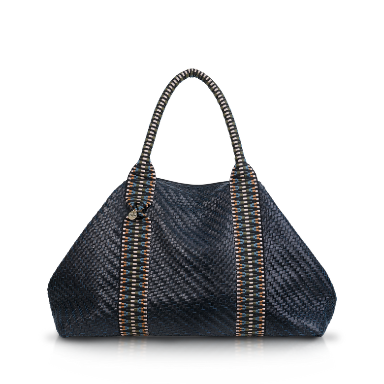 Saroka Leather Weekender Bag