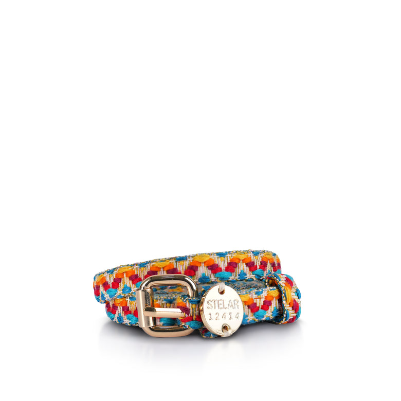 Sunda Slim Jacquard Belt - Marley