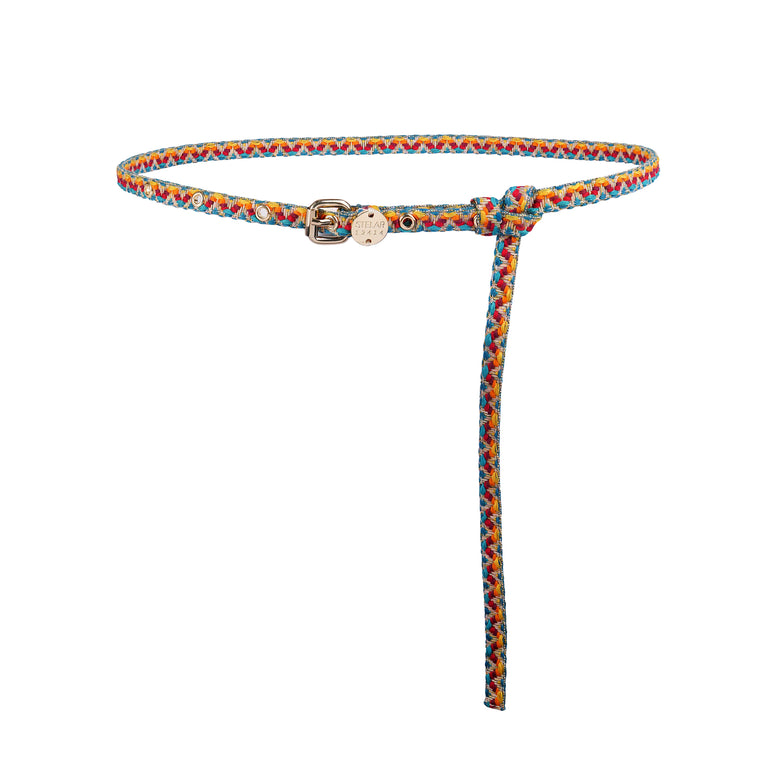 Sunda Slim Jacquard Belt - Marley