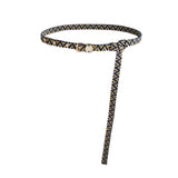 Sunda Slim Jacquard Belt - Sodalite