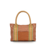 Ulu Mini Canvas and Leather Tote Bag