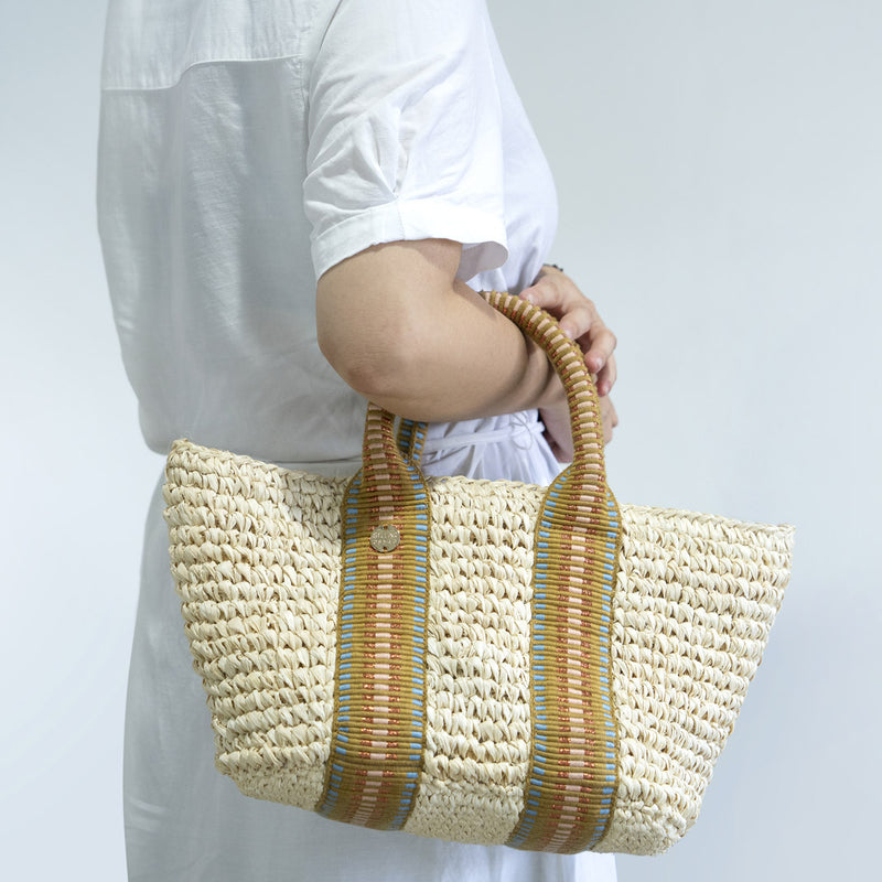 Gili Raffia Tote Bag