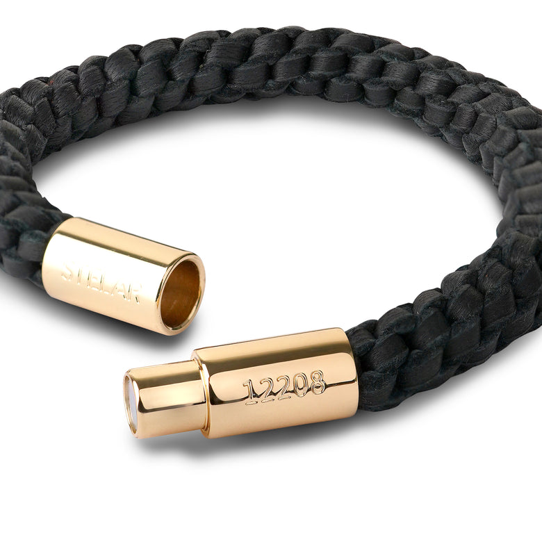 Teman Mid Woven Leather Bracelet