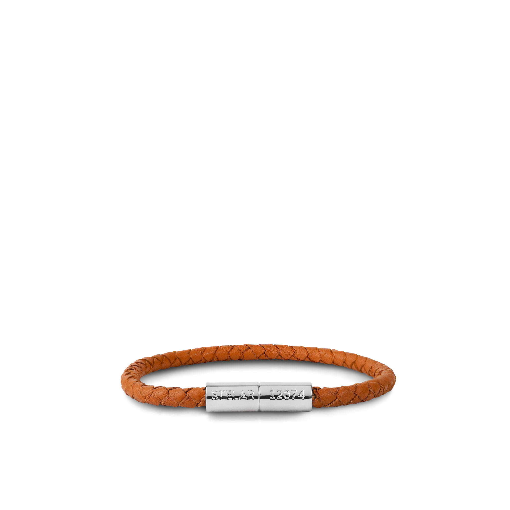 Teman Slim Woven Leather Bracelet