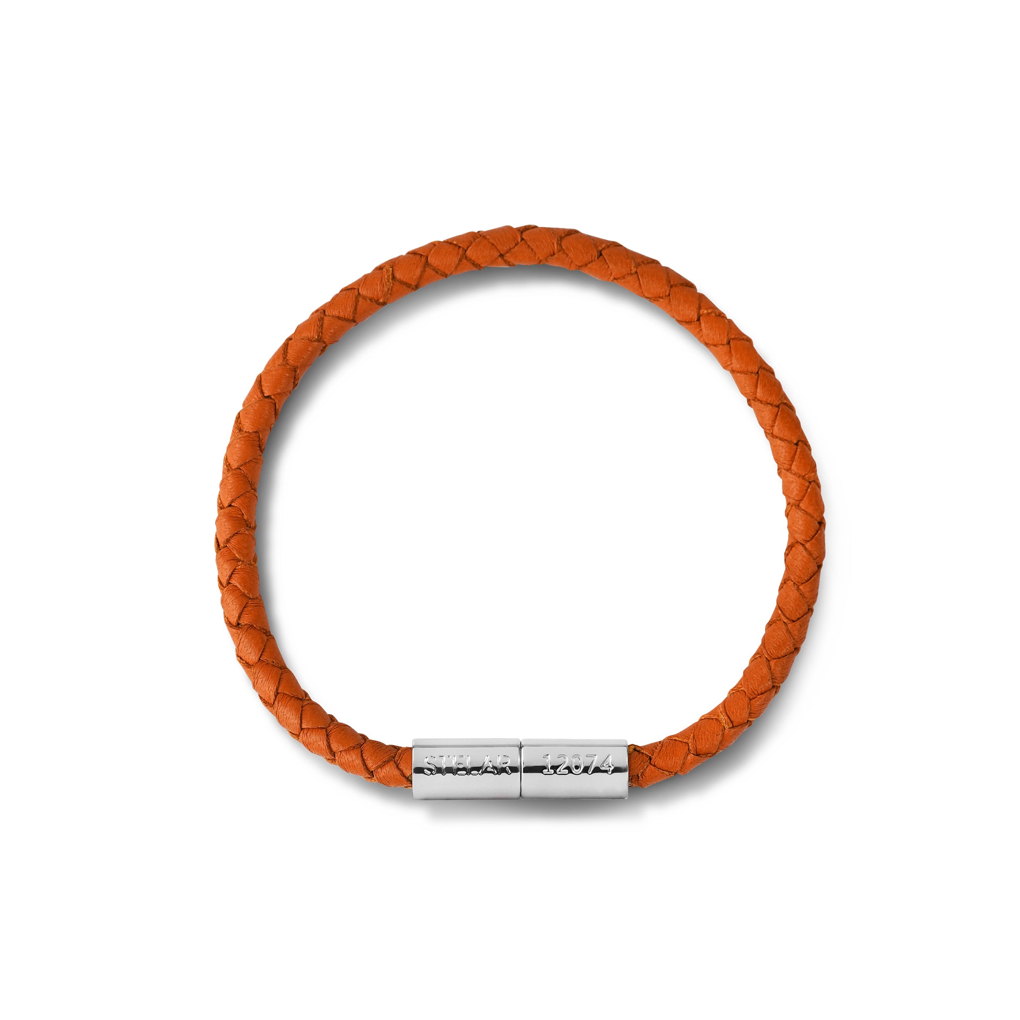 Teman Slim Woven Leather Bracelet