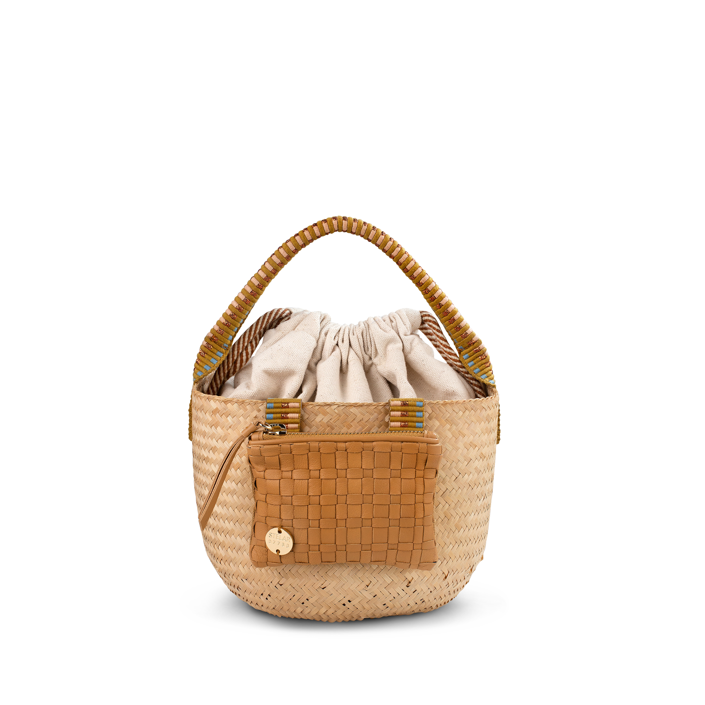 Libur Bamboo Bucket Bag