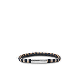 Teman Slim Woven Jacquard Bracelet