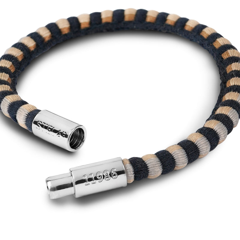Teman Slim Woven Jacquard Bracelet