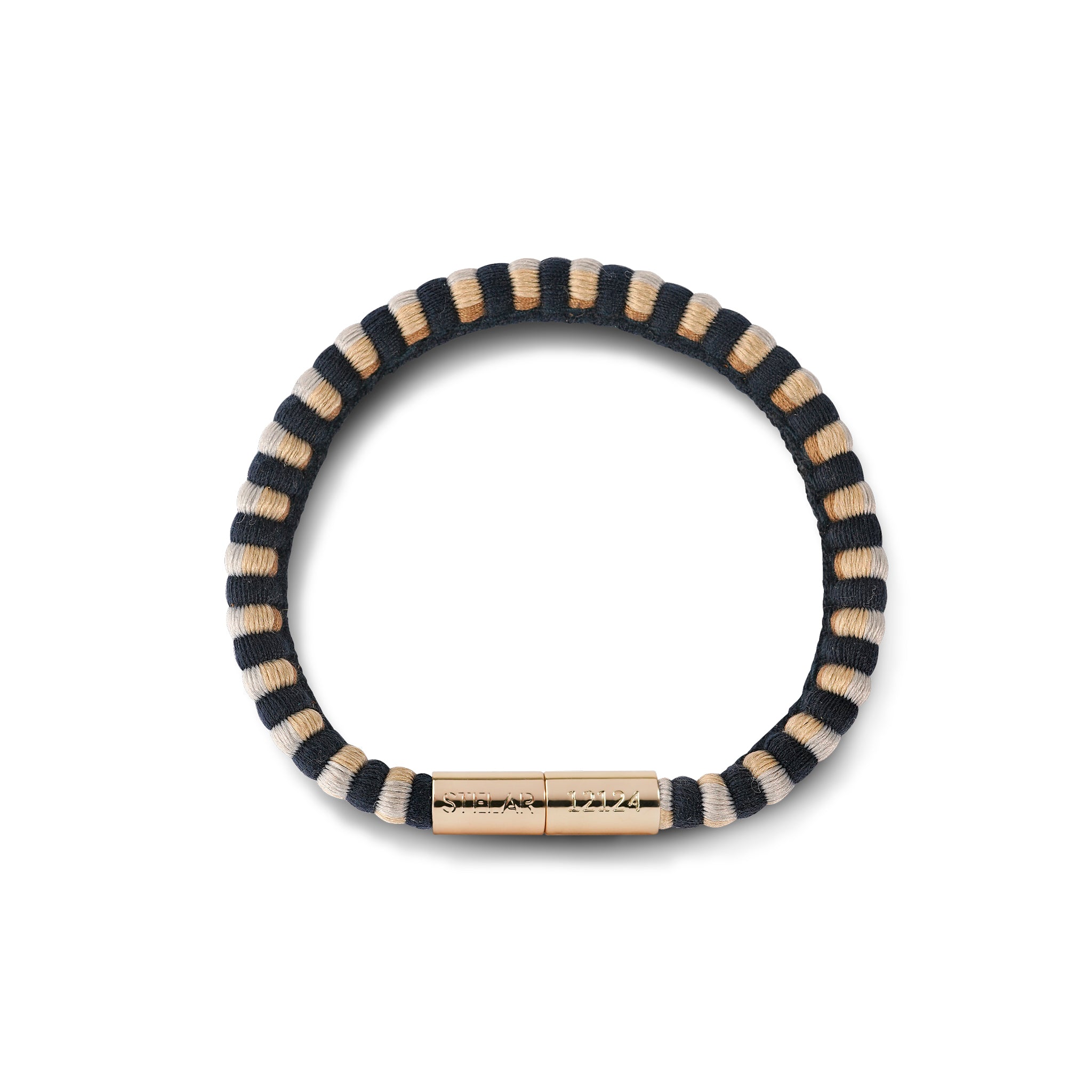 Teman Slim Woven Jacquard Bracelet