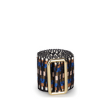 Sunda Medium Jacquard Belt - Indigo