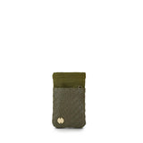 Kecamata Canvas and Leather Sunglass Case
