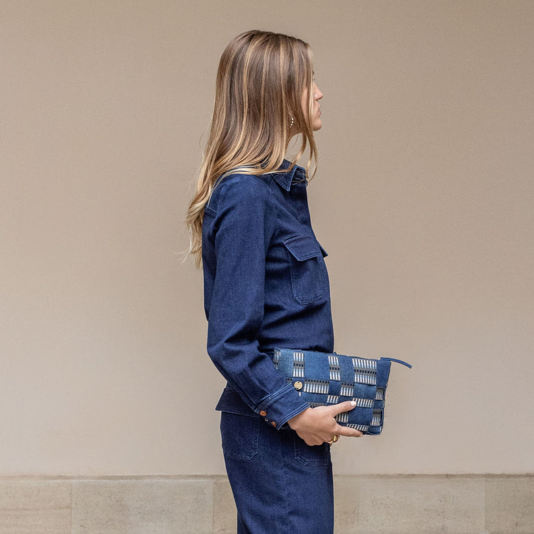 Uma Crossbody Bag - Denim