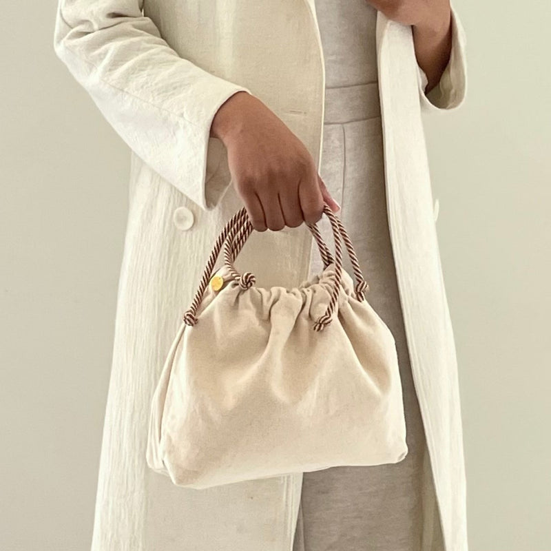 Anisa Small Canvas Pouch