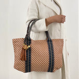 Misool Leather Tote Bag