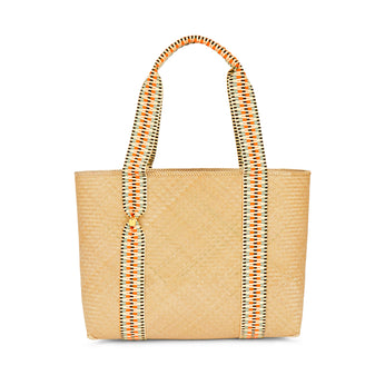 Large Mentawai Bamboo Tote Bag