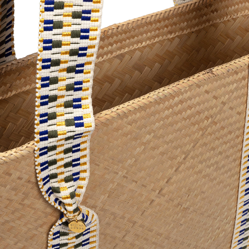 Mentawai Medium Bamboo Tote Bag