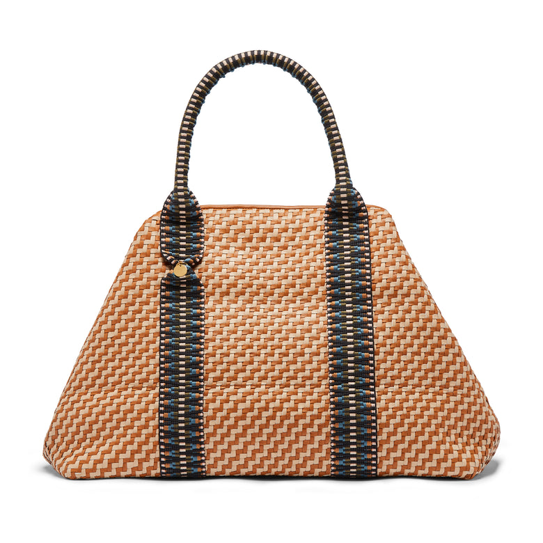 Saroka Leather Weekender Bag