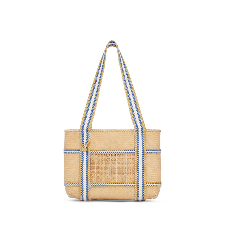 Malaka Small Bamboo Tote Bag