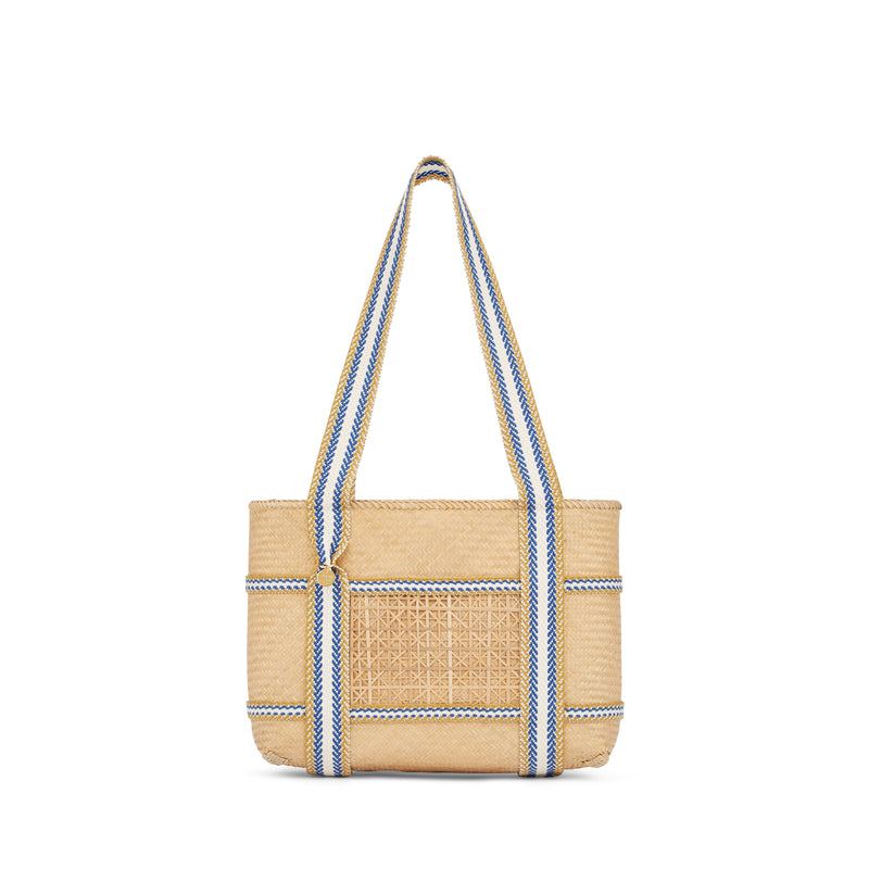 Malaka Small Bamboo Tote Bag