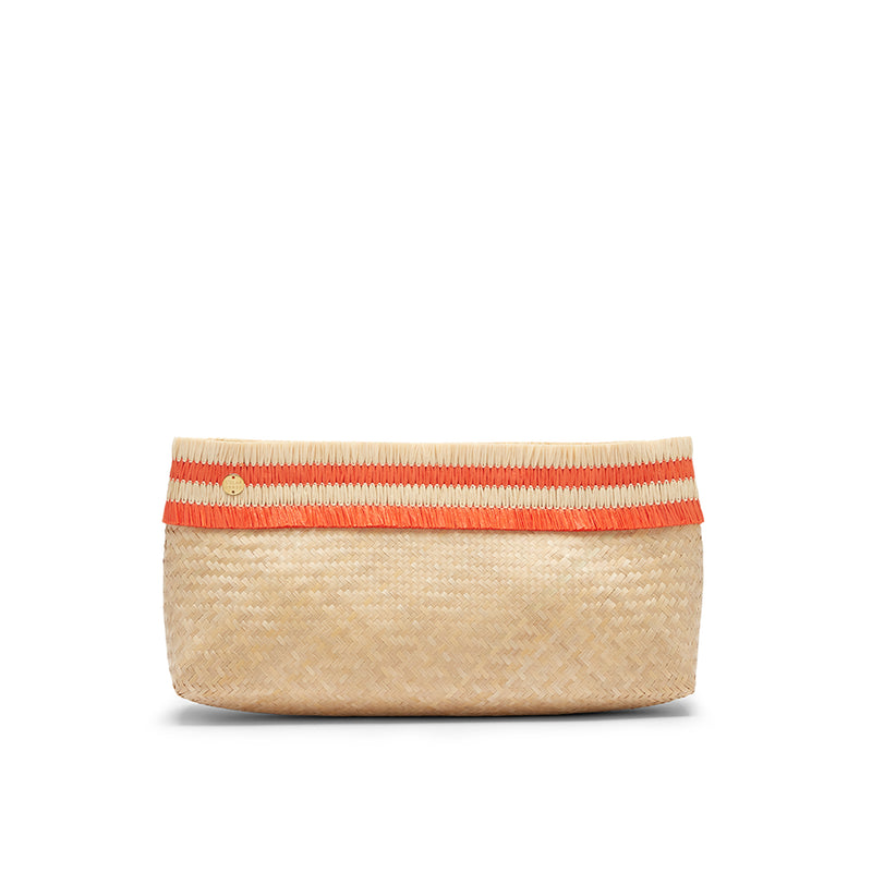 Sita Raffia Clutch Bag