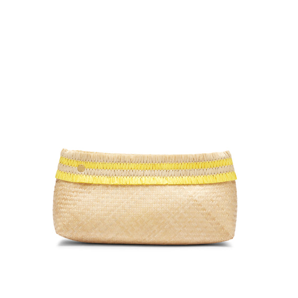 Sita Raffia Clutch Bag